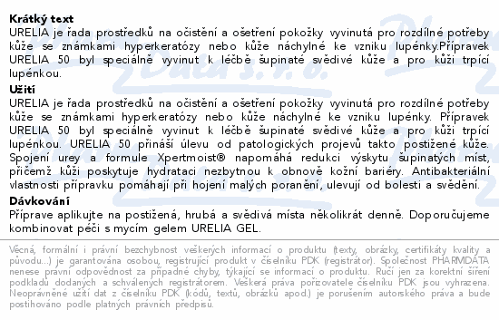 ISISPHARMA Urelia 50 Keratolytic Moistur.Balm 40ml