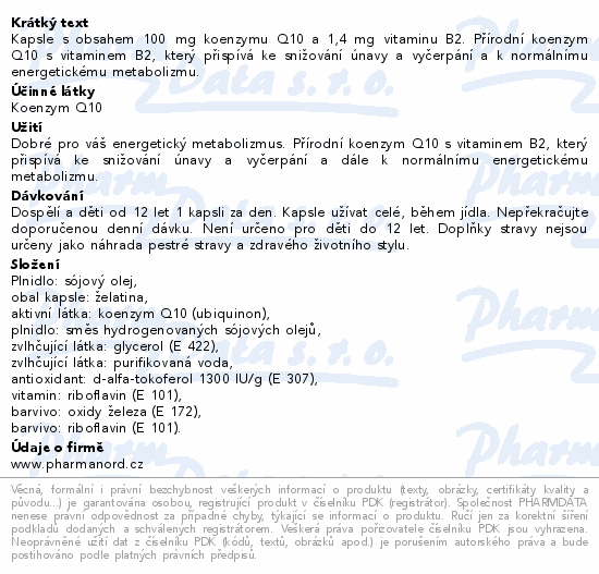 Bioaktivní Q10 Gold 100mg cps.60