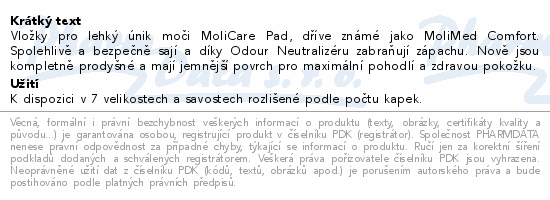 MoliCare Pad 4kap Maxi P30 (MoliMed Comfort maxi)