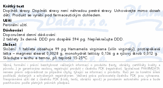 Hamamelis AKH tbl.60