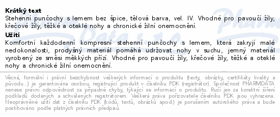 JOBST Opaque II.KT punč.steh.bez šp.+lem v.IV těl.