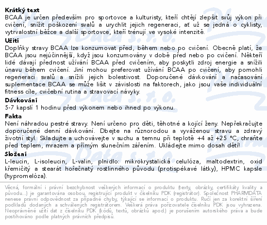 MOVit BCAA 2:1:1 veg.cps.120