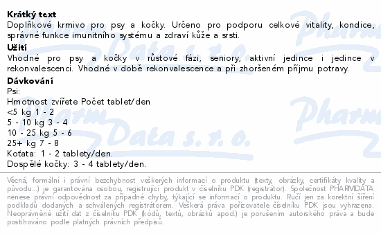 PETIGAL Multivitamin s příchutí masa tbl.100
