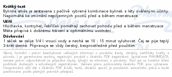 Gynastan Bylinný ženský čaj 20x1g Fytopharma