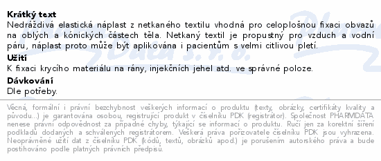 ELASTPORE náplast fixační 5cmx10m 1ks