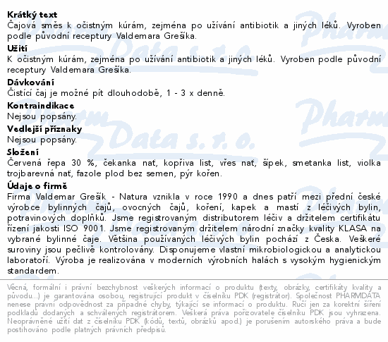 Grešík Devatero byl.Čist.čaj s č.řepou n.s.20x1.5g