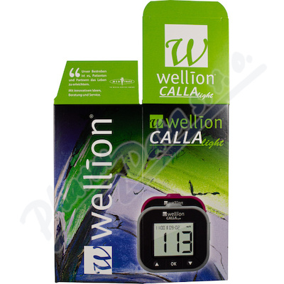 Wellion CALLA light glukometr set/červený