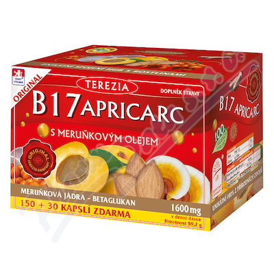 Terezia Company B17 APRICARC s meruň.olejem cps.150+30