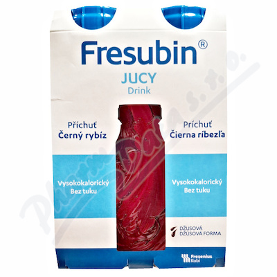 Fresubin Jucy drink černý rybíz por.sol.4x200ml