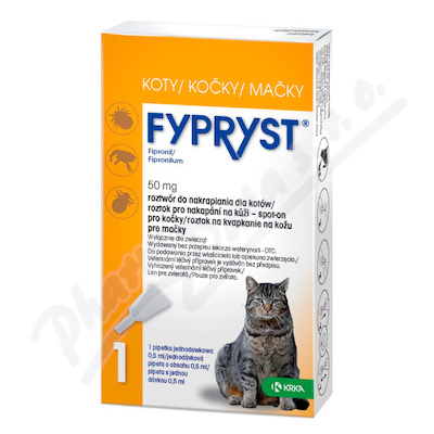 Fypryst Cat 1x0.5ml spot-on pro kočky