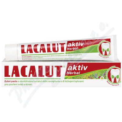 Lacalut Aktiv Herbal zubní pasta 75ml