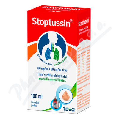 Stoptussin sirup por.sir.1x100ml + pip. sirup