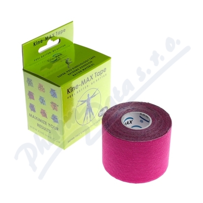 Kine-MAX SuperPro Ray kinesiology tape růž.5cmx5m