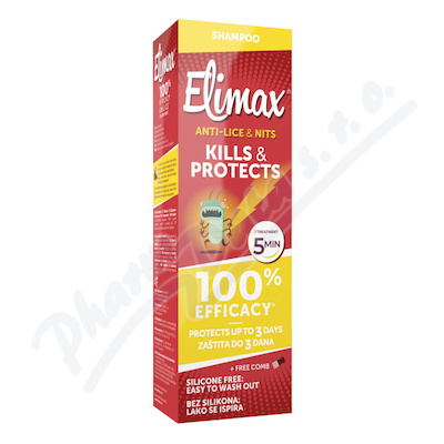 Elimax Šampon 2v1 usmrcuje/odpuzuje vši 100ml