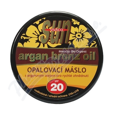 SUNVITAL Arganové opalovací máslo SPF20 200ml