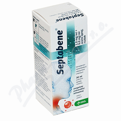 Septabene 1.5mg/ml+5.0mg/ml orm.spr.sol.1x30ml