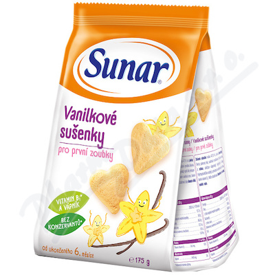 Sunar vanilkové sušenky 175g