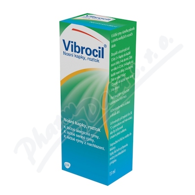 Vibrocil 2.5mg/ml+0.25mg/ml nas.gtt.sol. 1x15ml CZ