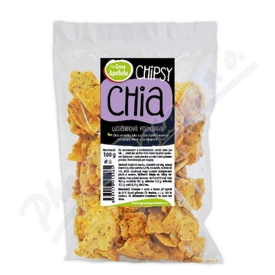 Green Apotheke Chipsy s chia a rozmarýnem 100g