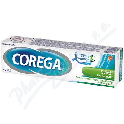 Corega Svěží extra silný 40g