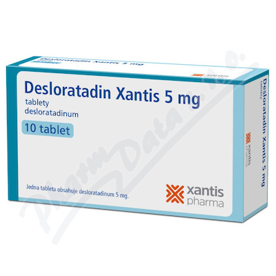 Desloratadin Xantis 5mg tbl.nob.10