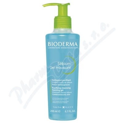 BIODERMA Sébium Gel moussant pumpa 200ml