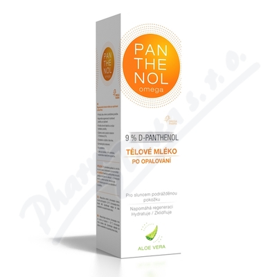 Omega Pharma Panthenol Omega tělové mléko Aloe Vera 9% 250 ml