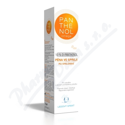 Omega Pharma Panthenol Omega pěna ve spreji s ledovým efektem 10% 150 ml