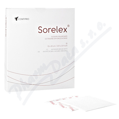 Sorelex antimikrobaální krytí 10x10cm 10ks