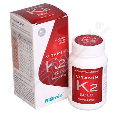 Biomin VITAMIN K2 SOLO 60 tob.