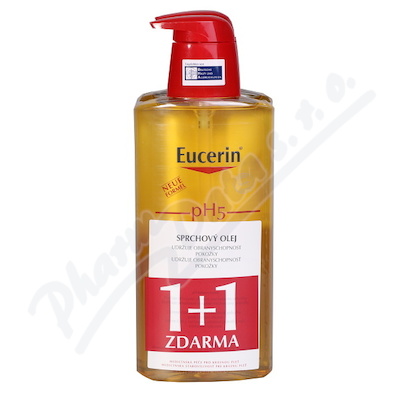 Eucerin pH5 sprchový olej 2x400ml PROMO2024