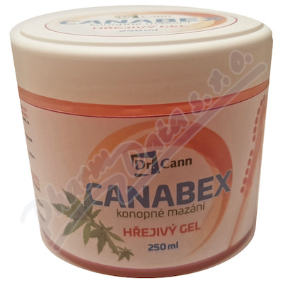 Dr.Cann CANABEX konopné mazání hřejivý gel 250ml