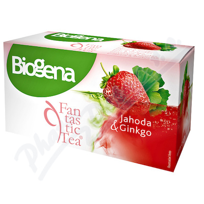 Čaj Biogena Fantastic Jahoda&Ginkgo 20x2g