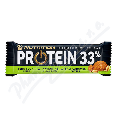 GO ON Proteinová tyčinka 33% slaný karamel 50g