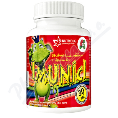 Imuníci Hlíva ústřičná s vit.D pro děti tbl.30