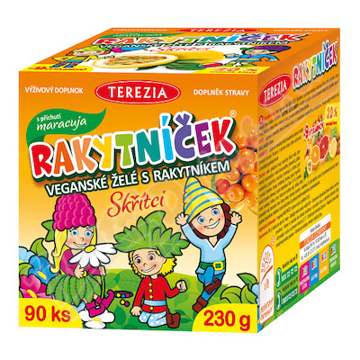 RAKYTNÍČEK veganské želé MARACUJA 90ks