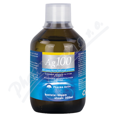 Koloidní stříbro Ag100 50ppm 300ml