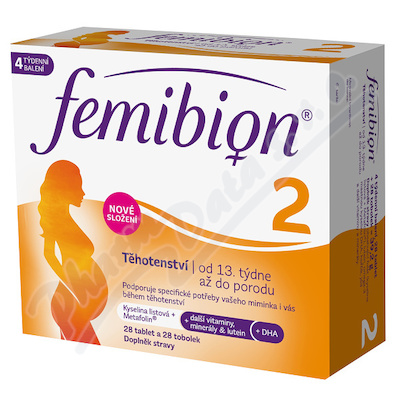 Femibion 2 Těhotenství 28 tablet + 28 kapslí 56 tablet