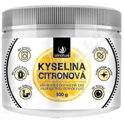 Allnature Kyselina citronová 500g