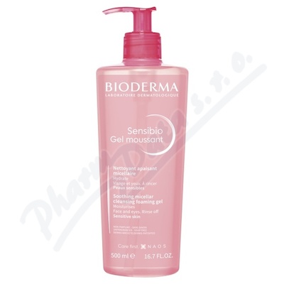 BIODERMA Sensibio Gel moussant 500ml