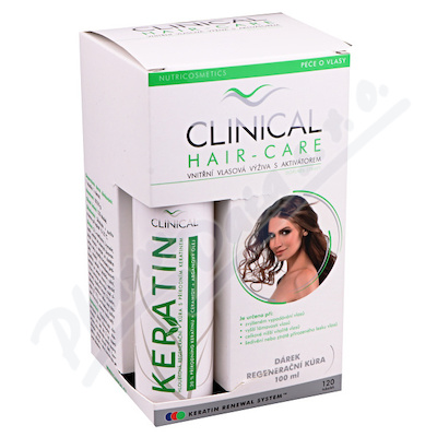 Clinical Hair-Care tob.120+keratin 100ml 4měs.kúra