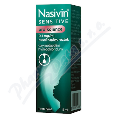 Nasivin Sensitive Kojenci 0.1mg/ml nas.gtt.sol 5ml