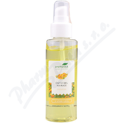 AROMATICA Čistící gel na ruce měsíček 100ml