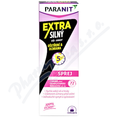 Paranit Extra silný sprej 100 ml + hřeben dárková sada