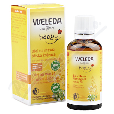 WELEDA Olej na masáž bříška kojence 50ml