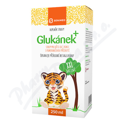 Glukánek+ sirup pro děti 250ml