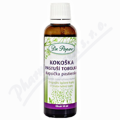 Dr.Popov Kapky bylinné Kokoška past.tobolka 50ml