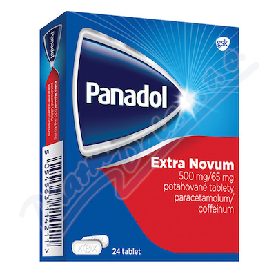 Panadol Extra Novum 500mg/65mg tbl.flm.24 IV