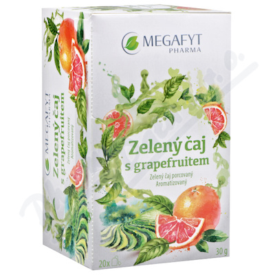 Megafyt Zelený čaj s grapefruitem 20x1.5g