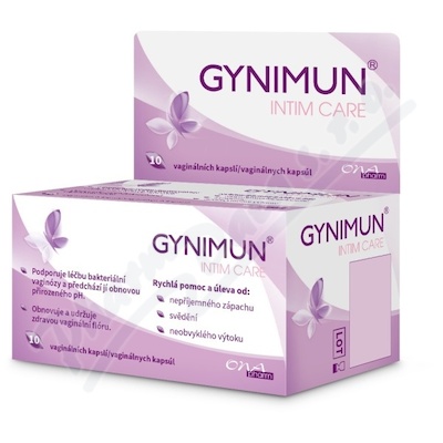 GYNIMUN intim protect vaginální kapsle 10ks
